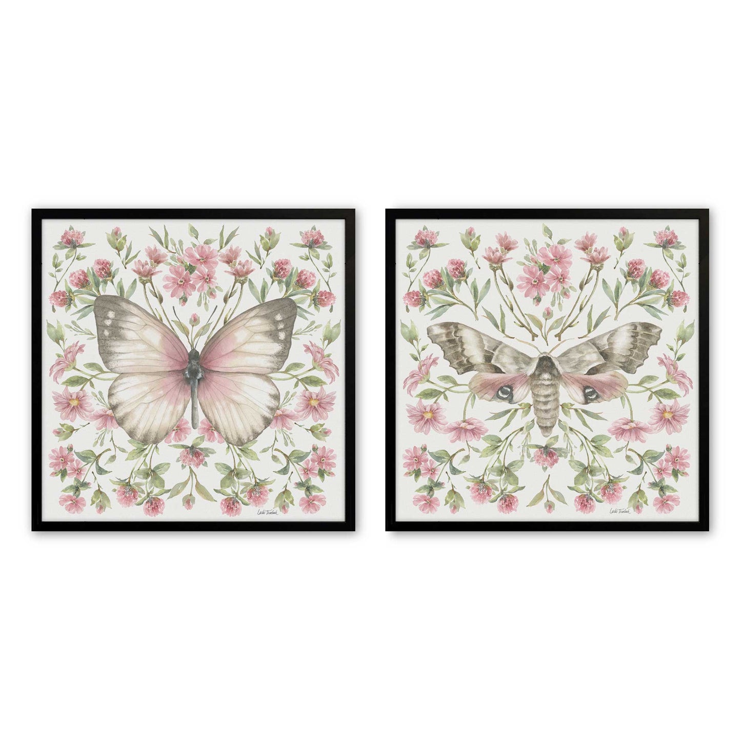 [Color:Satin Black], Picture of art in a Satin Black frame