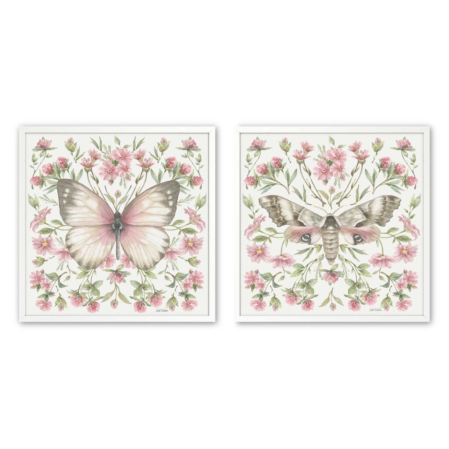 [Color:Opaque White], Picture of art in an Opaque White frame