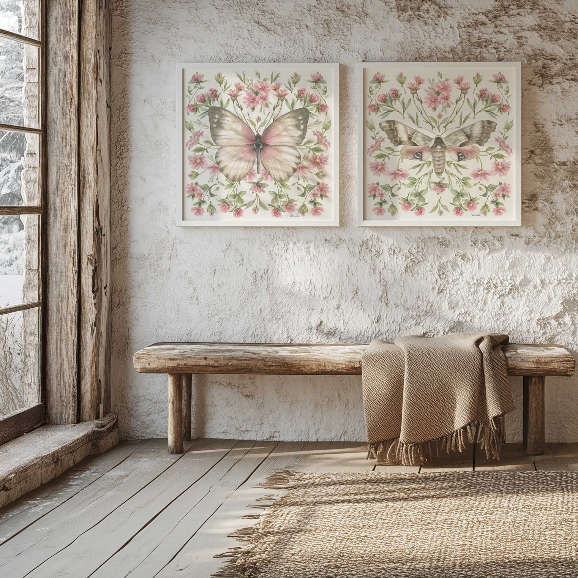 [Color:American Maple], Picture of art in an American Maple frame
