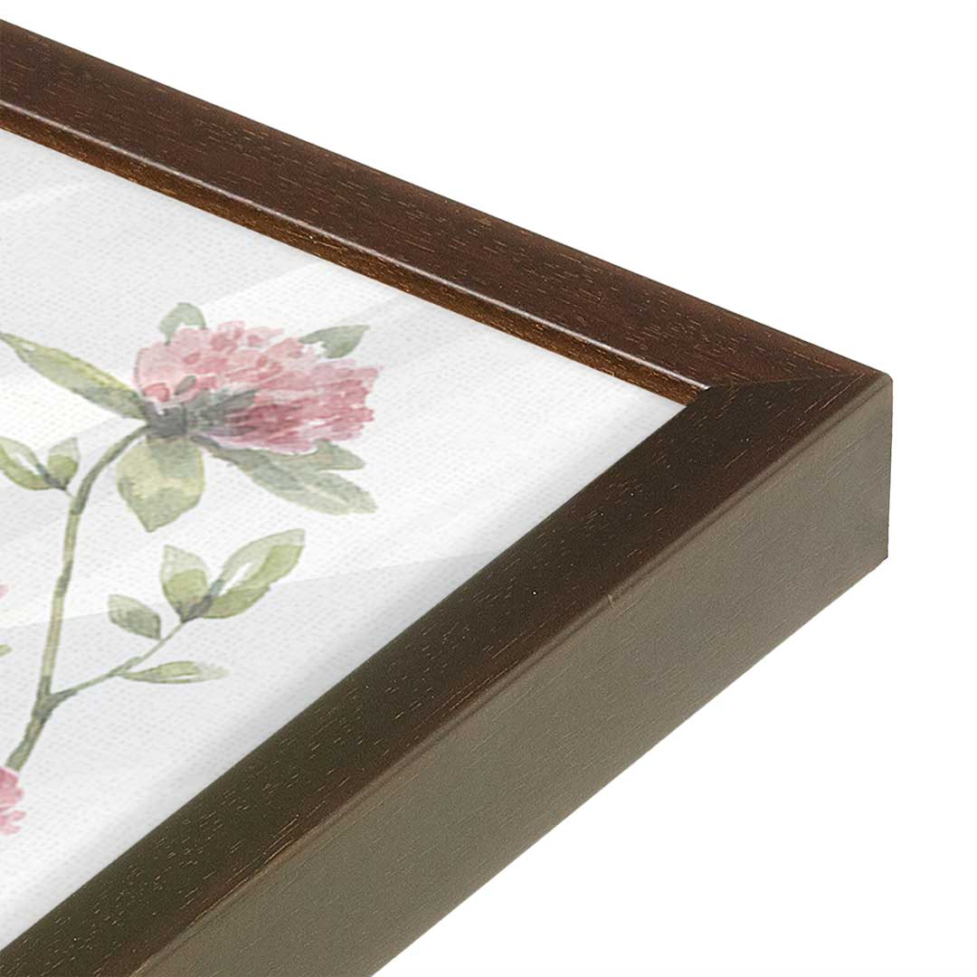 [Color:Belvinder Brown], Picture of art in a Belvinder Brown frame of the corner