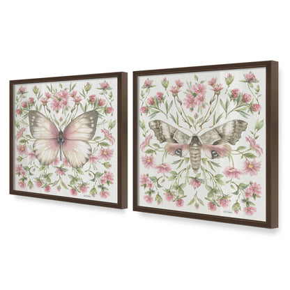 [Color:Belvinder Brown], Picture of art in a Belvinder Brown frame at an angle