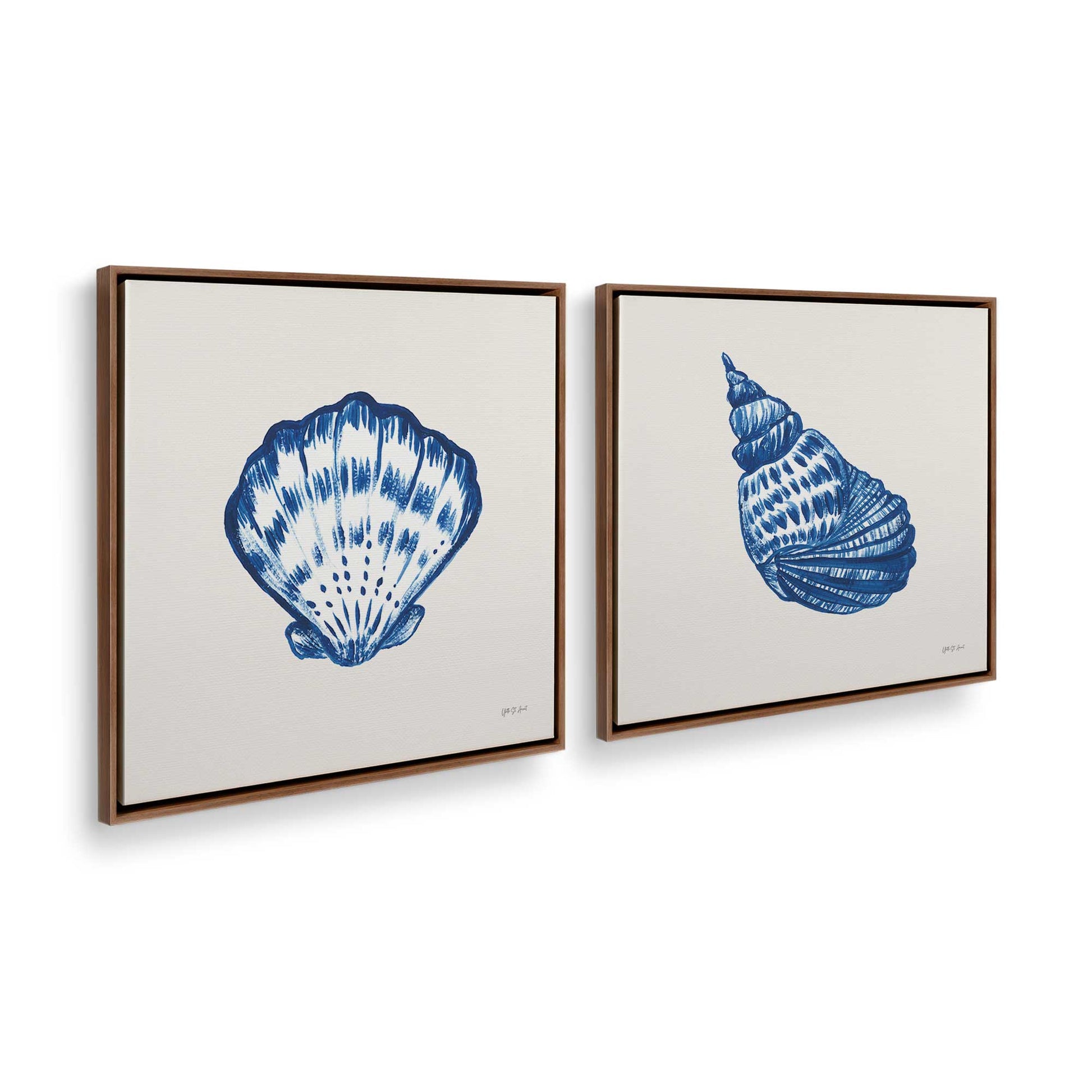 [Color:Walnut], Picture of the corner of the art