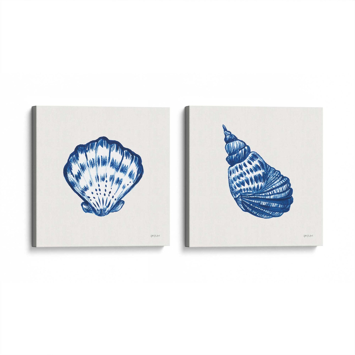 [Color:Stretched Canvas], Picture of the corner of the art