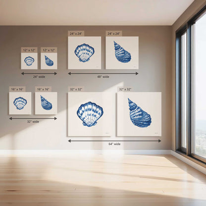 Seas the Day, Set of 2 Canvas Prints