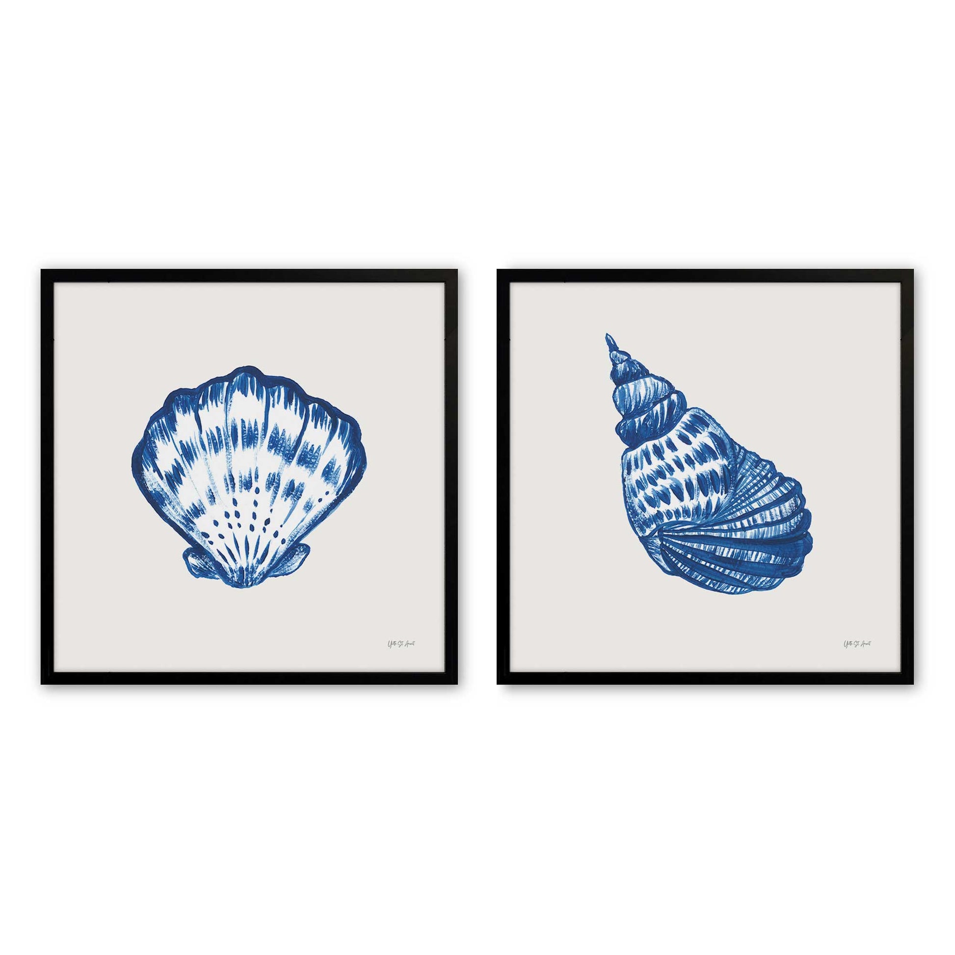 [Color:Satin Black], Picture of art in a Satin Black frame