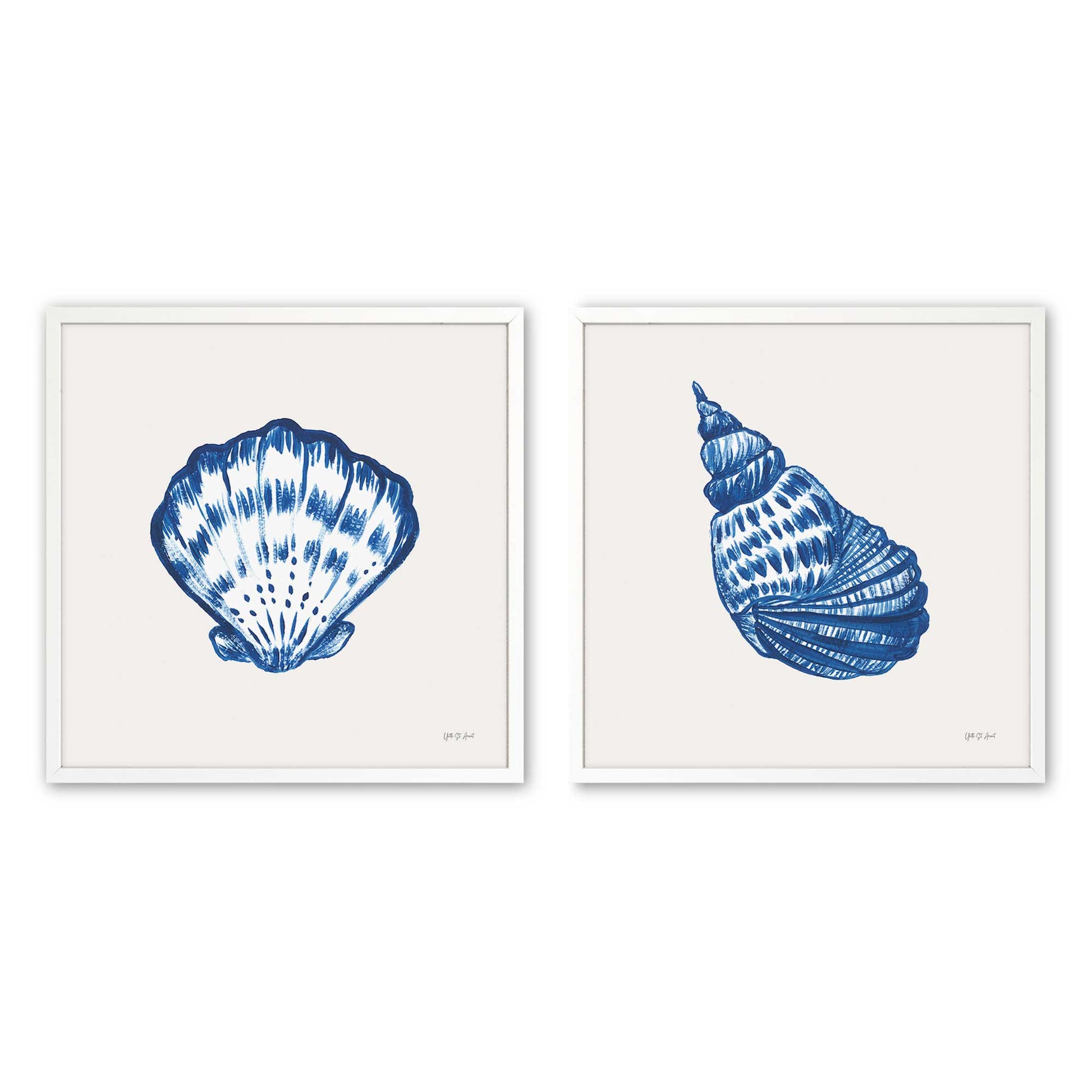 [Color:Opaque White], Picture of art in an Opaque White frame