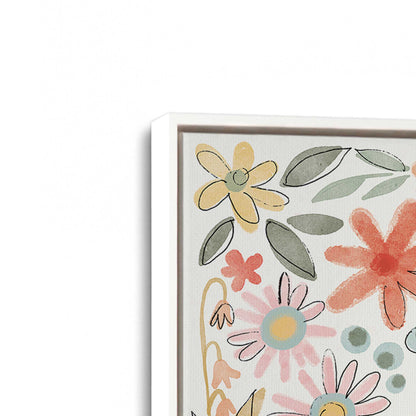 [Color:Opaque White], Picture of art in a White frame at an angle