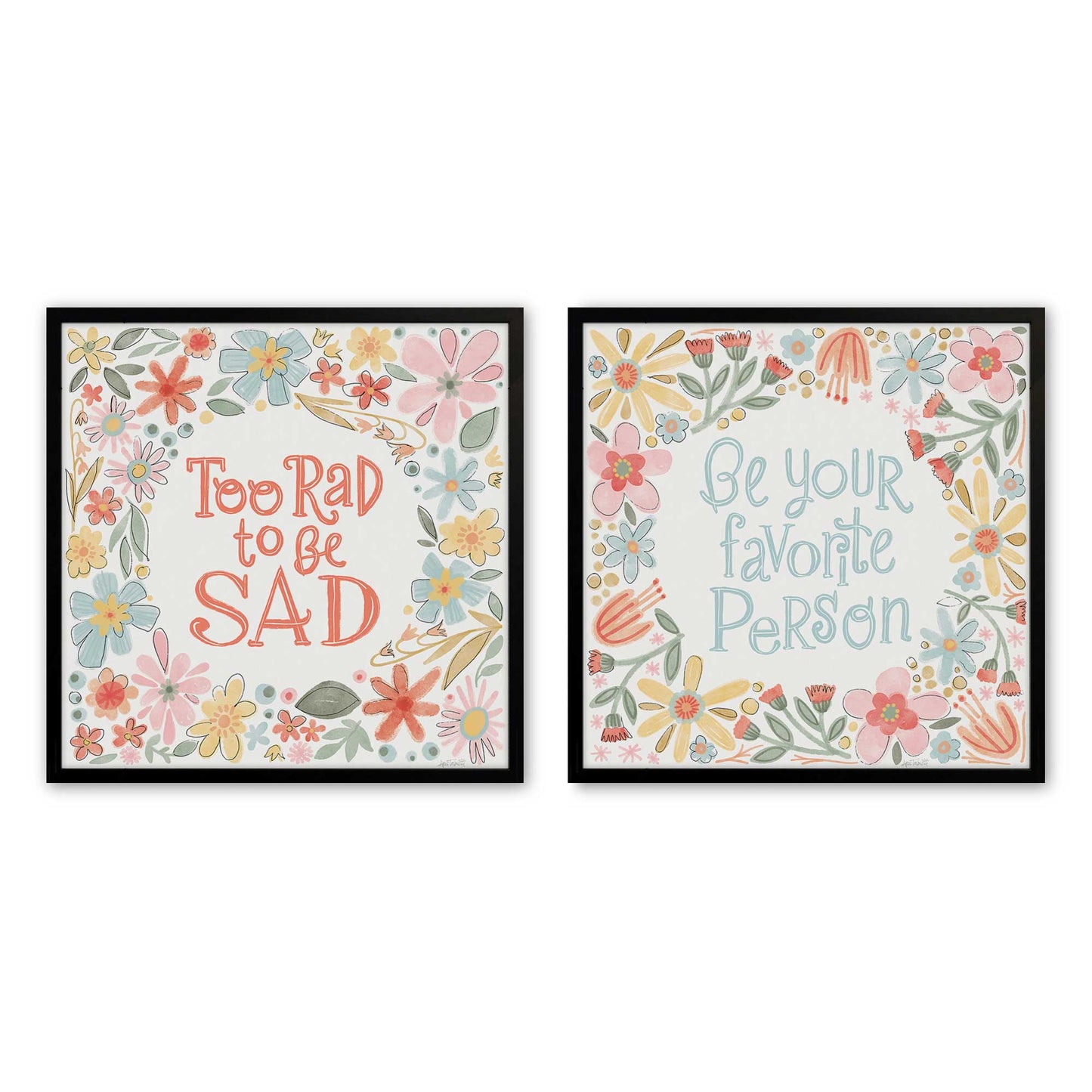 [Color:Satin Black], Picture of art in a Satin Black frame