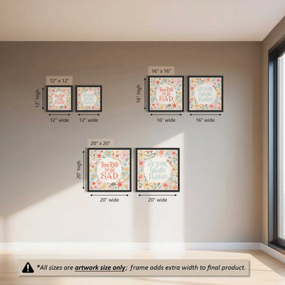 Too Rad Vibes Set of 2 Art Prints