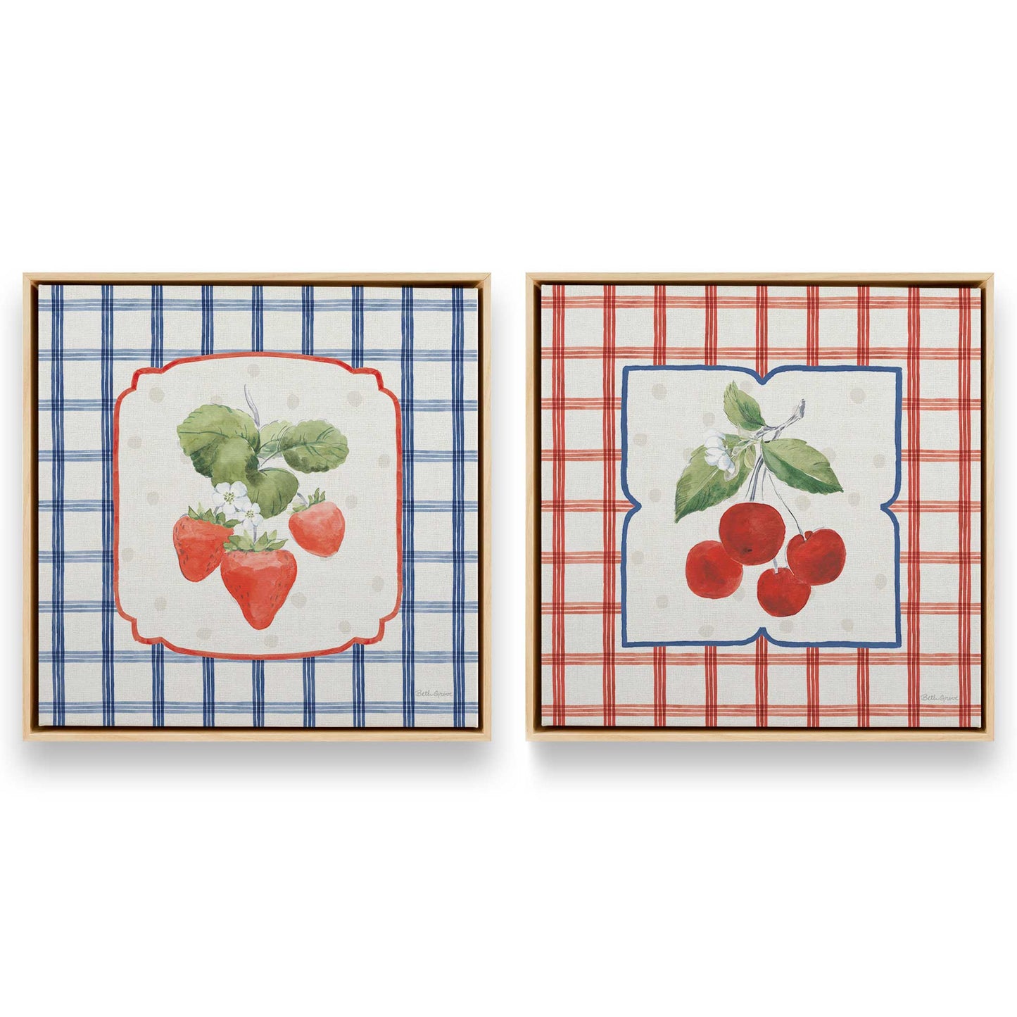 [Color:American Maple], Picture of art in an American Maple frame