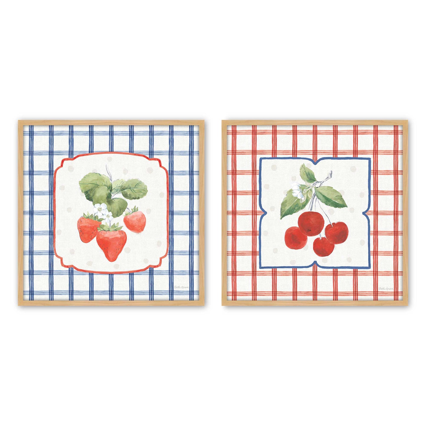 [Color:American Maple], Picture of art in an American Maple frame