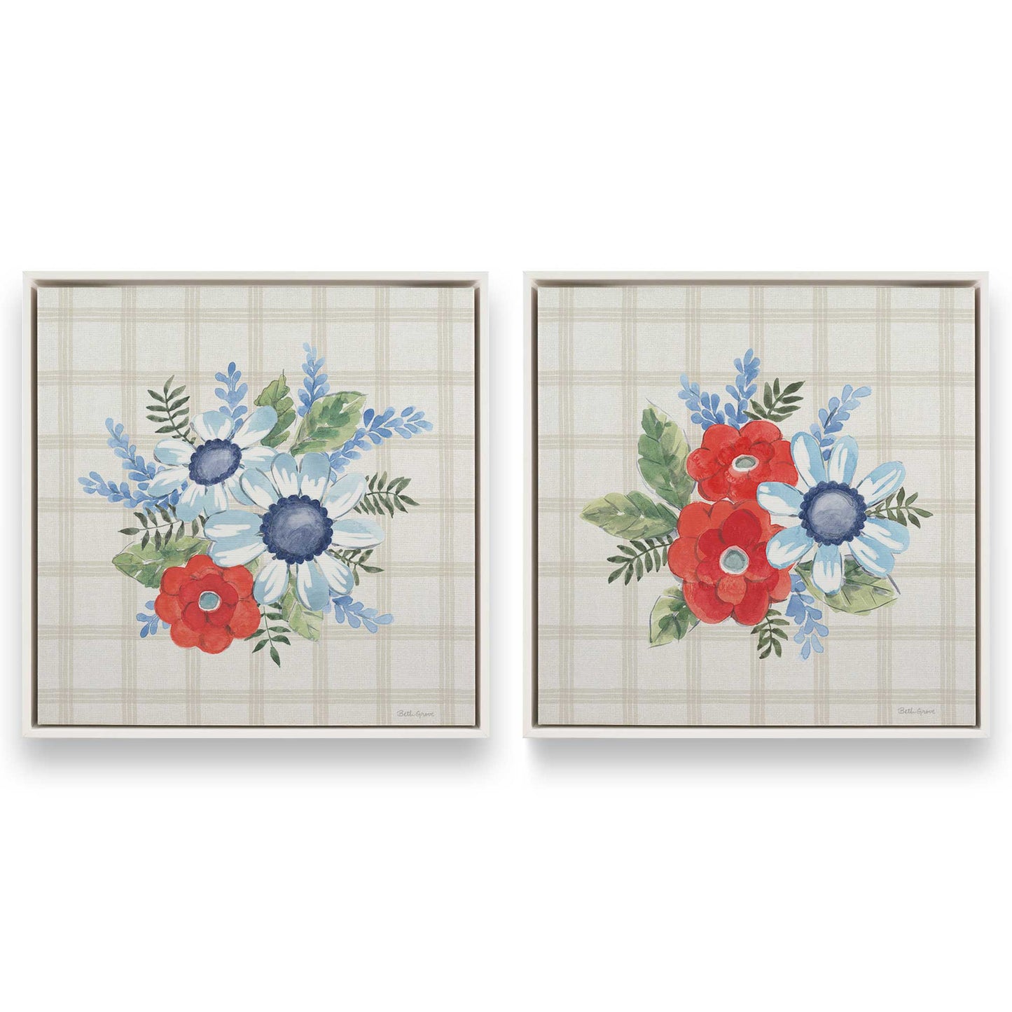 [Color:Opaque White], Picture of art in a White frame