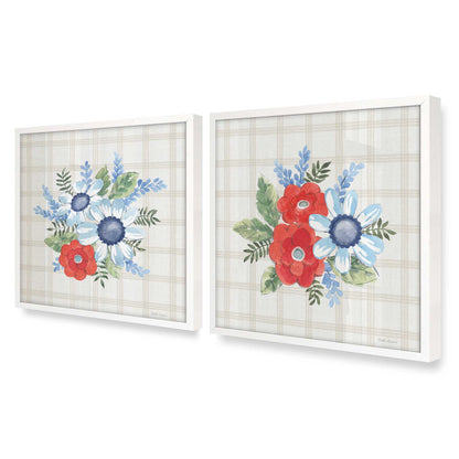 [Color:Opaque White], Picture of art in an Opaque White frame at an angle