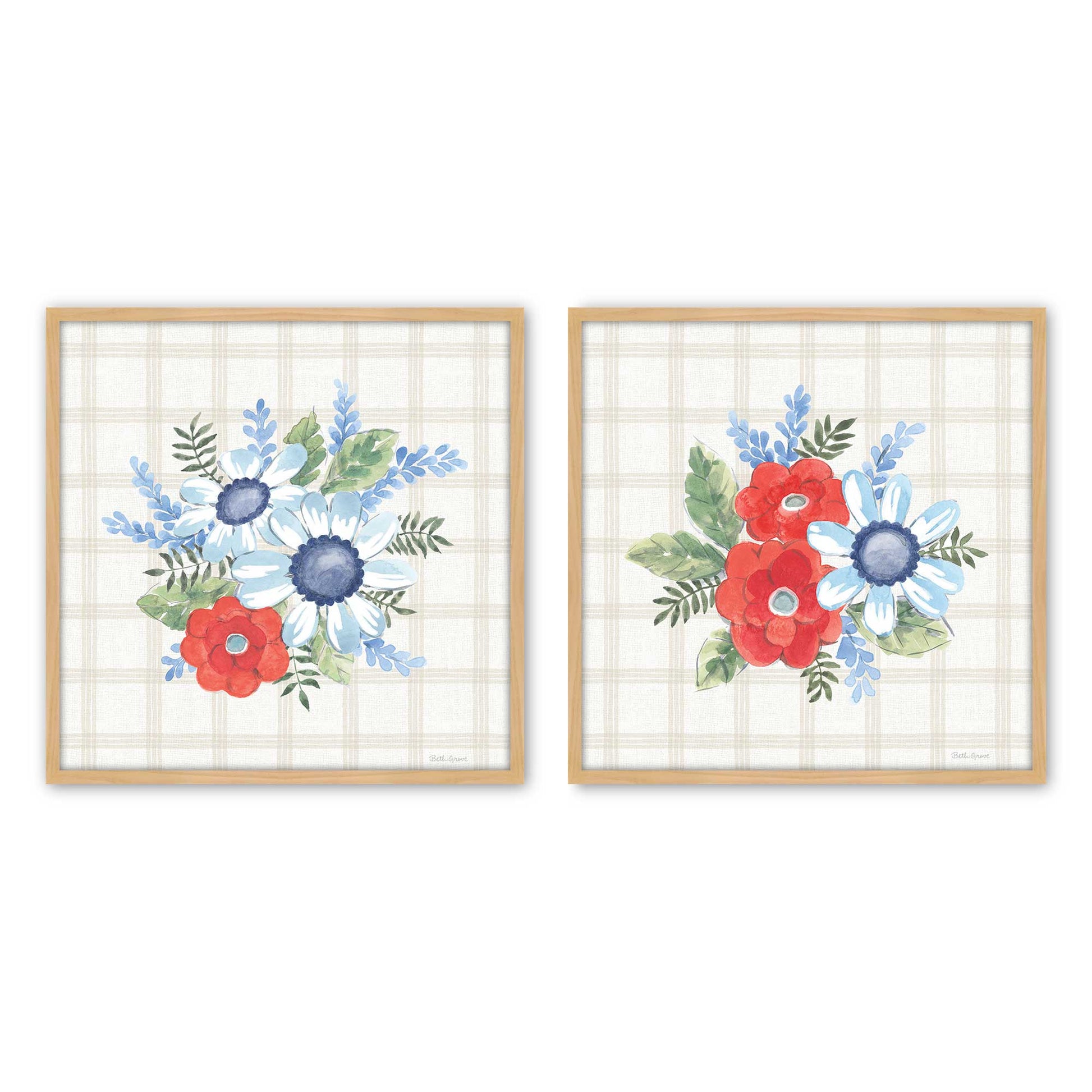 [Color:American Maple], Picture of art in an American Maple frame