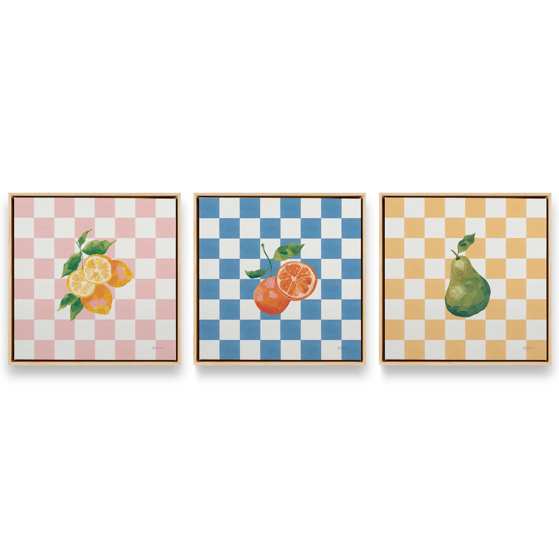 [Color:American Maple], Picture of art in a American Maple frame