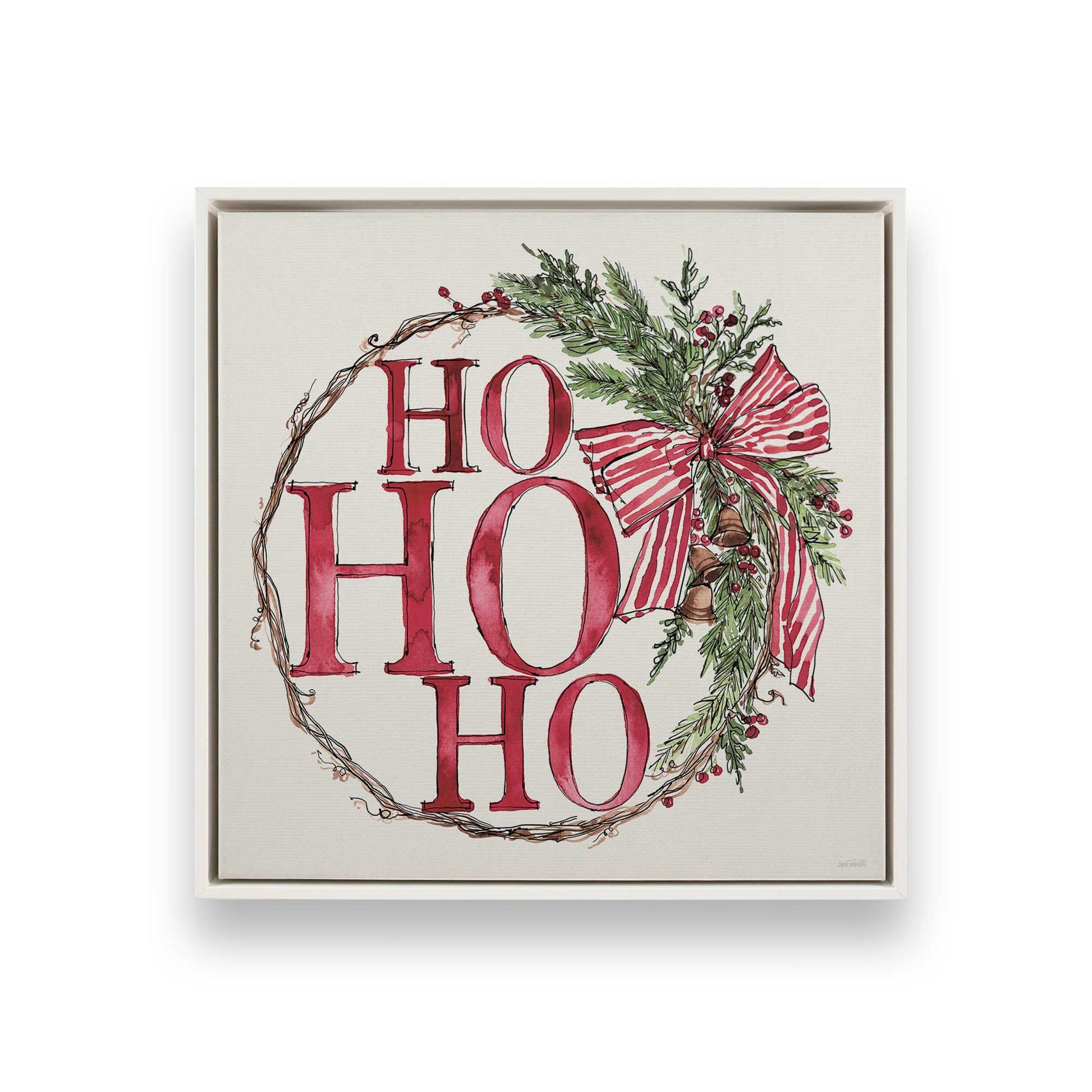 [Color:Opaque White], Picture of art in a White frame