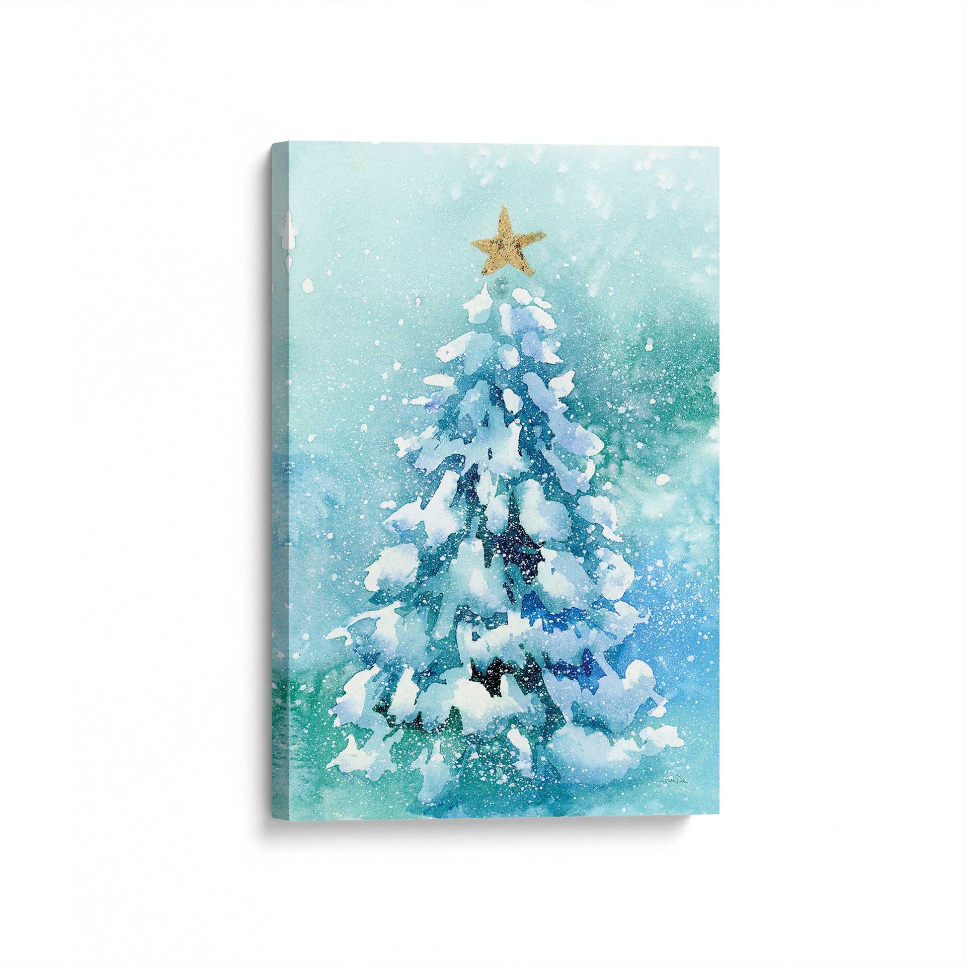 [Color:Stretched Canvas], Picture of art at an angle