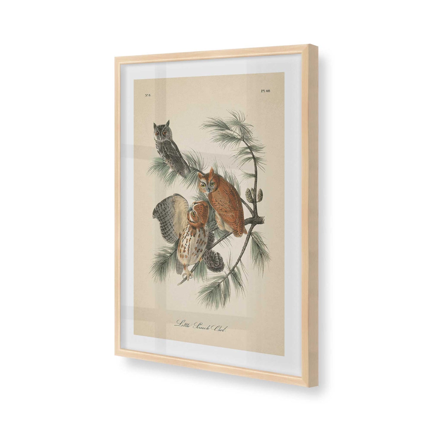 [Color:Raw Maple], Picture of art in a Raw Maple frame of the corner