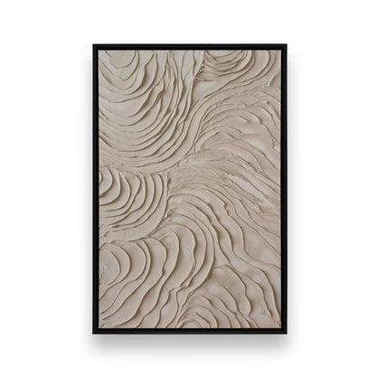 Drift Lines Canvas Print, Set of 4