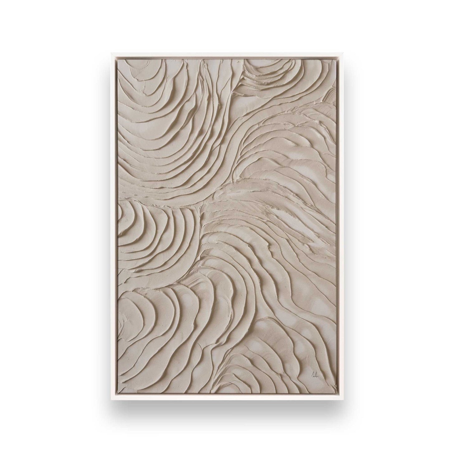 Drift Lines Canvas Print, Set of 4