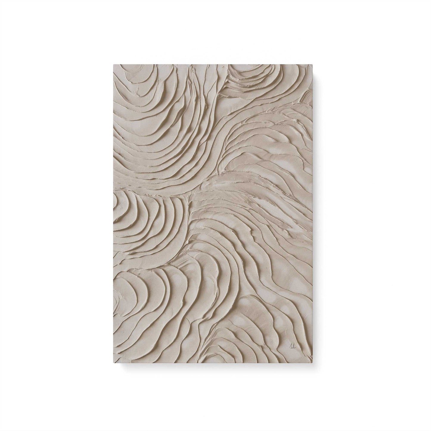 Drift Lines Canvas Print, Set of 4
