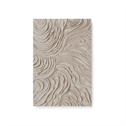 Drift Lines Canvas Print, Set of 4