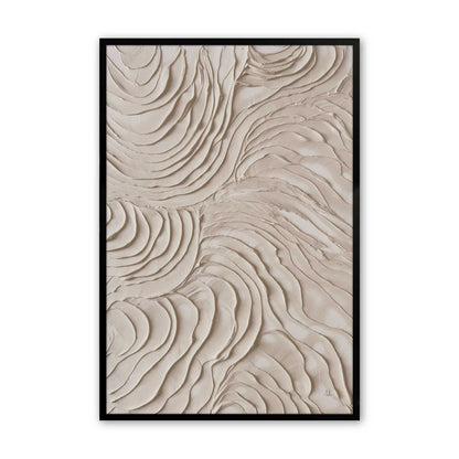Drift Lines Art Print, Set of 4