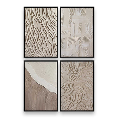 [Color:Satin Black], Picture of art in a Satin Black frame