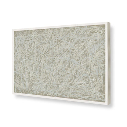 [Color:Opaque White], Picture of art in a Opaque White frame of the corner