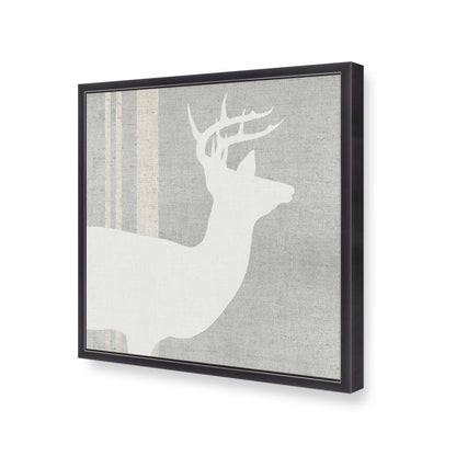[Color:Weathered Zinc], Picture of art in a Weathered Zinc frame at an angle