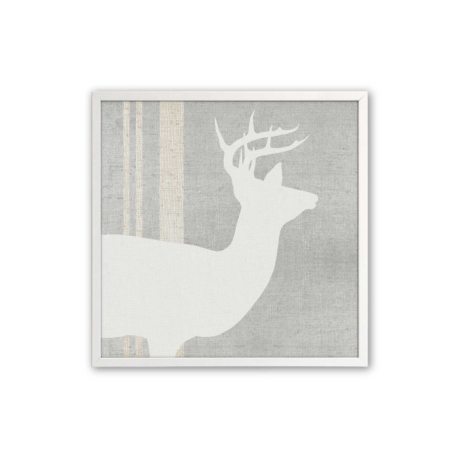 [Color:Opaque White], Picture of art in a Opaque White frame