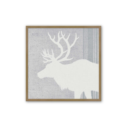 [Color:Brushed Gold], Picture of art in a Brushed Gold frame
