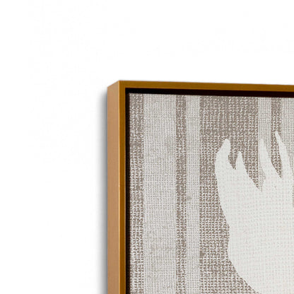 [Color:Polished Gold], Picture of art in a Polished Gold frame at an angle