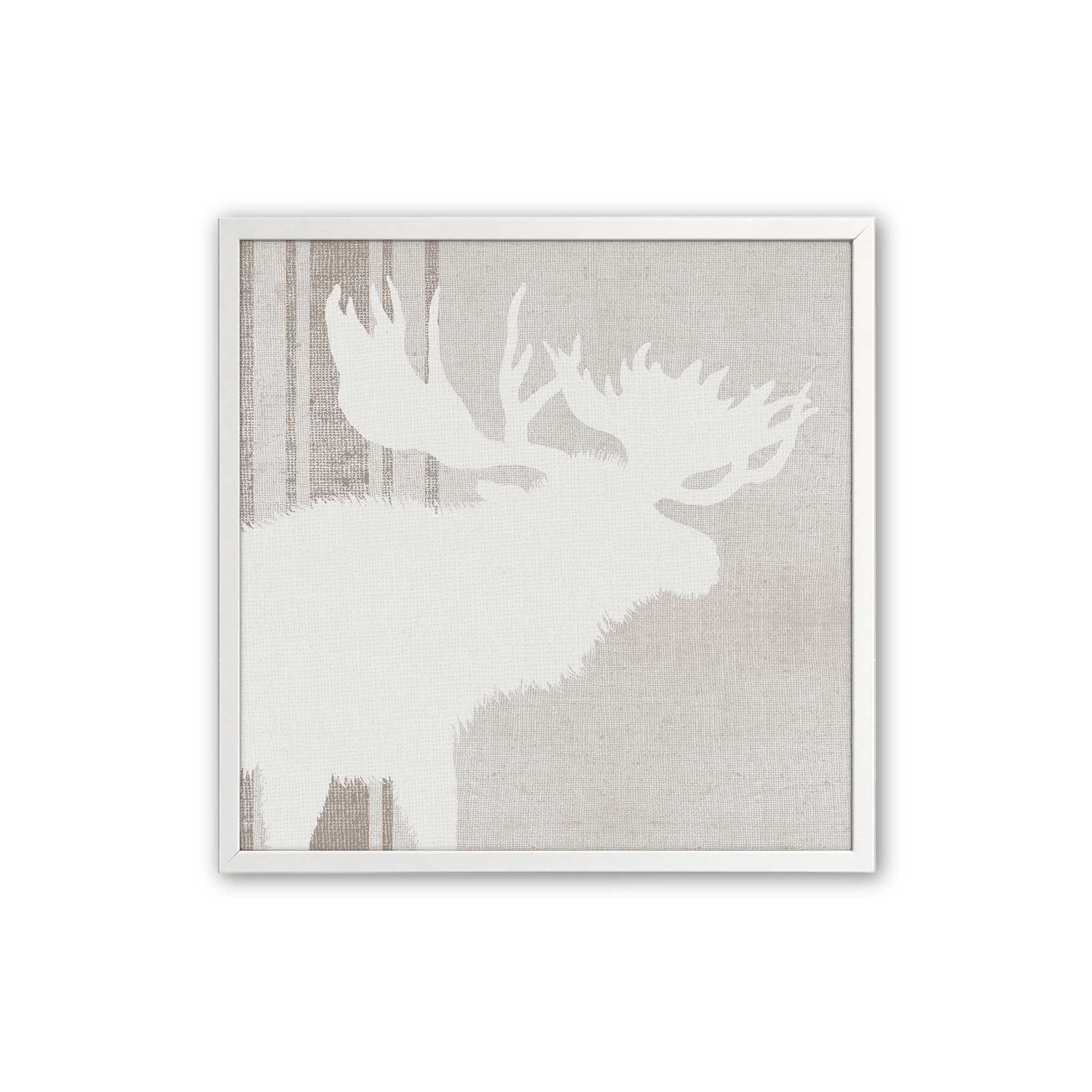 [Color:Opaque White], Picture of art in a Opaque White frame