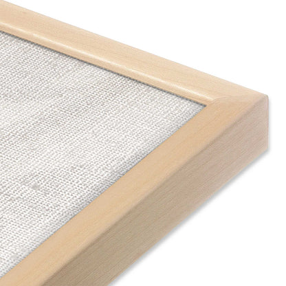 [Color:Raw Maple], Picture of art in a Raw Maple frame of the corner