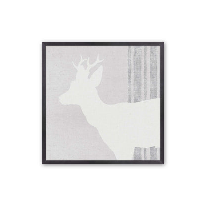 Antlered Silhouettes Set of 4 Art Prints
