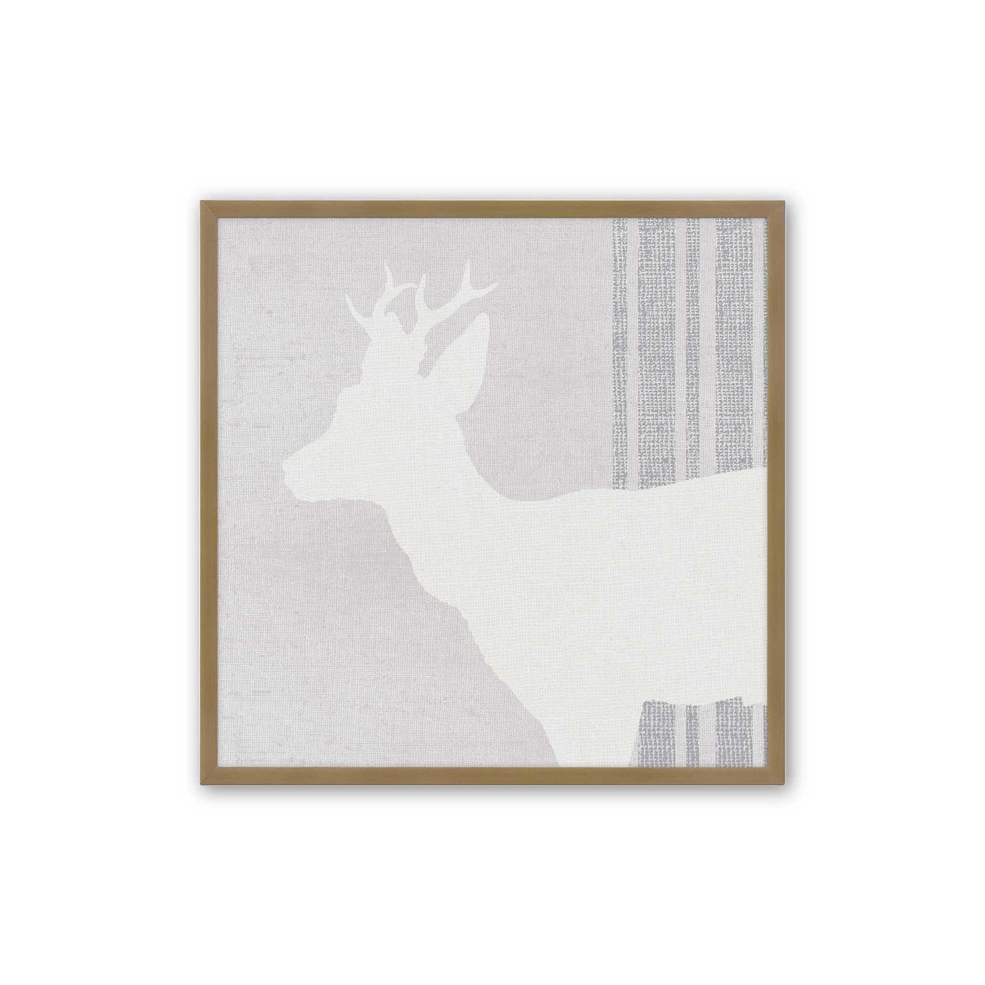 [Color:Brushed Gold], Picture of art in a Brushed Gold frame