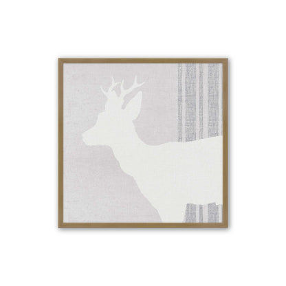 Antlered Silhouettes Set of 4 Art Prints