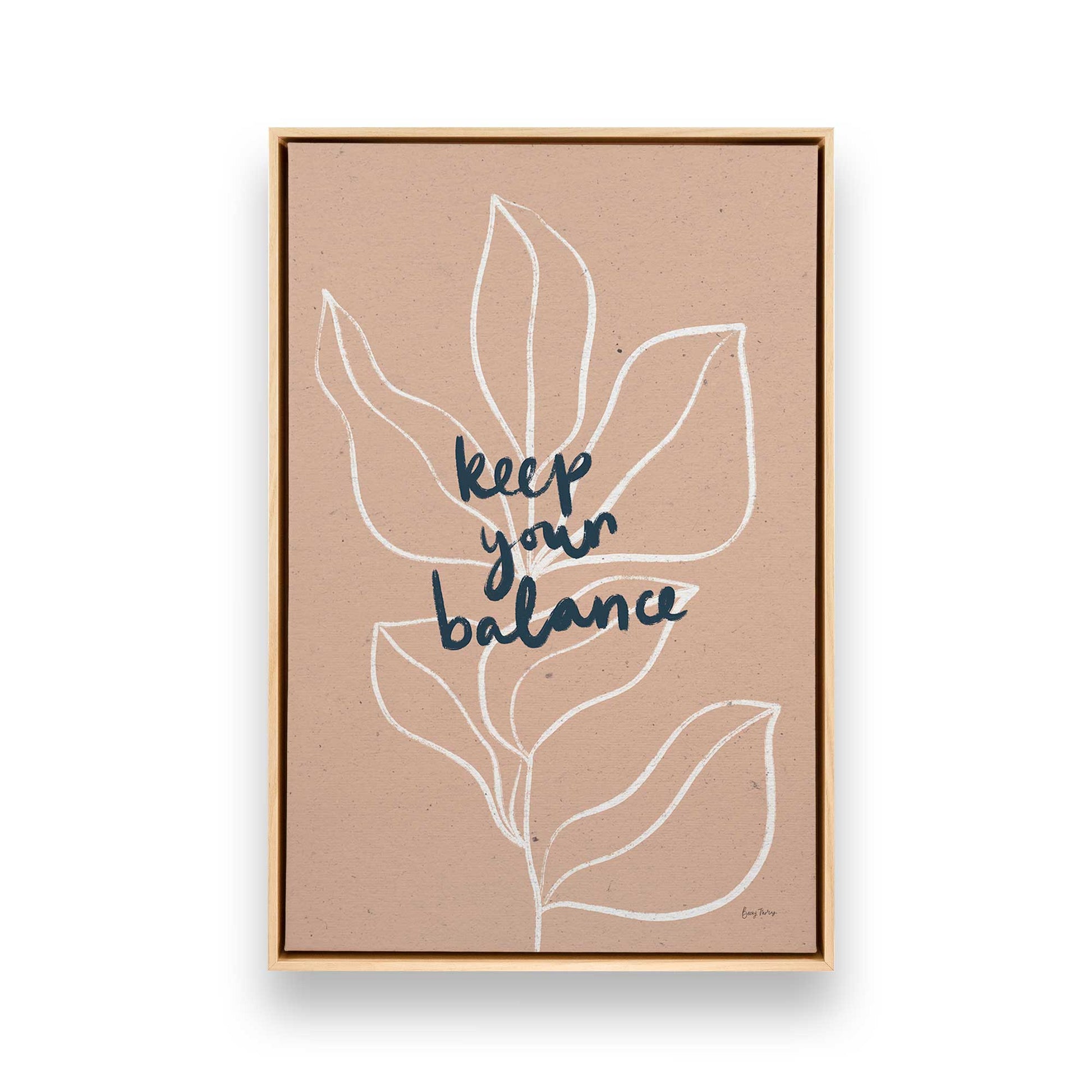 [Color:American Maple], Picture of art in a American Maple frame