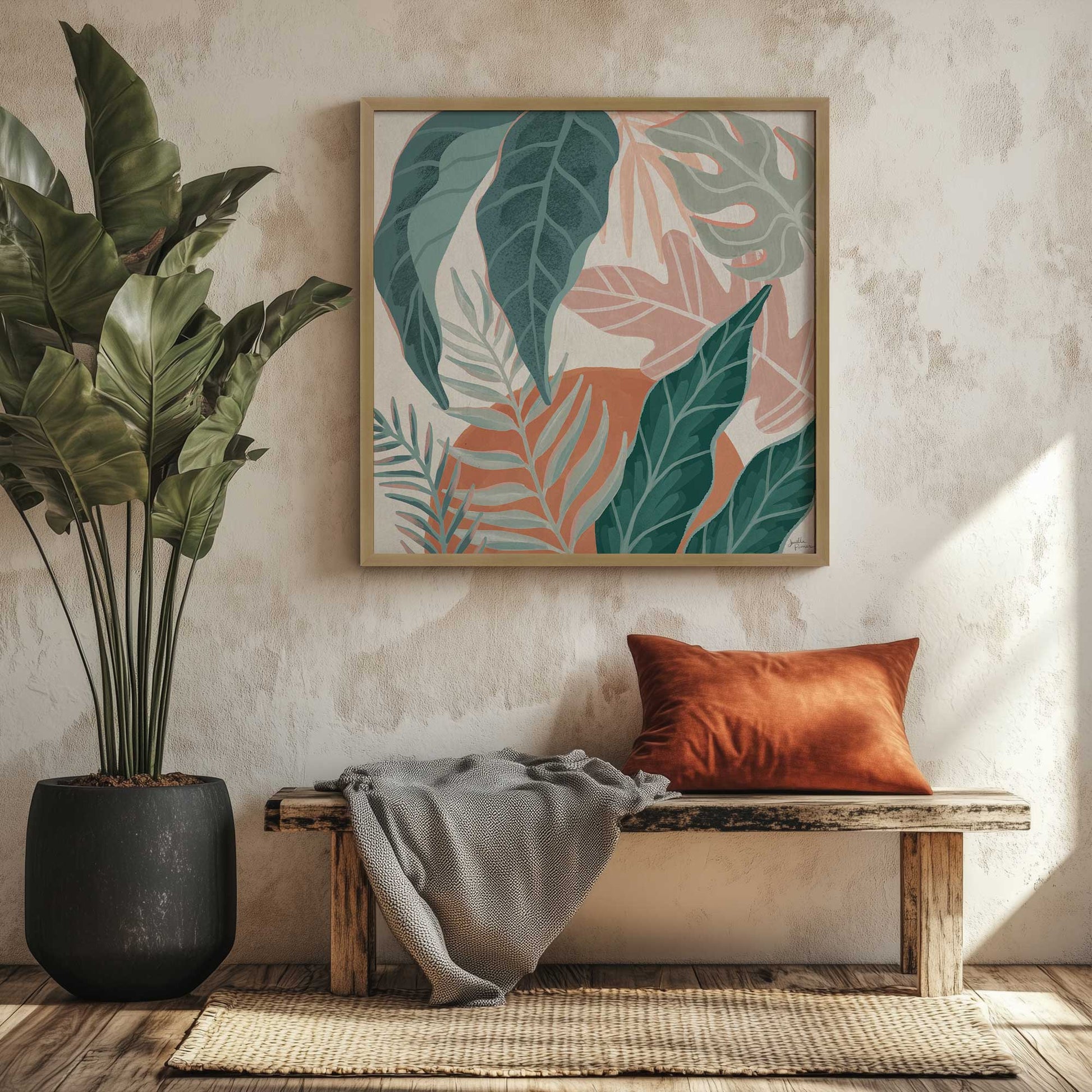 Picture of art in a room