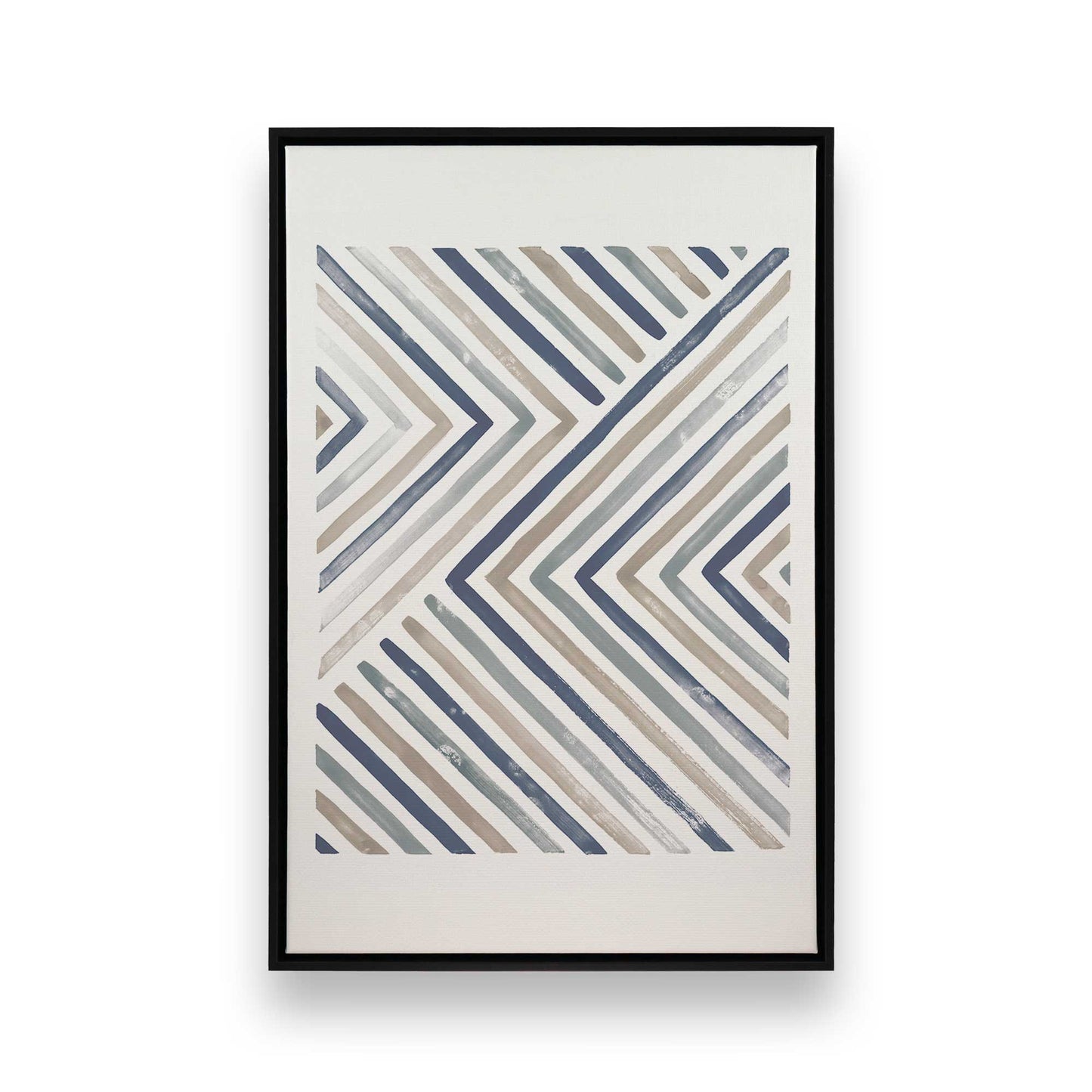 [Color:Satin Black], Picture of art in a Satin Black frame