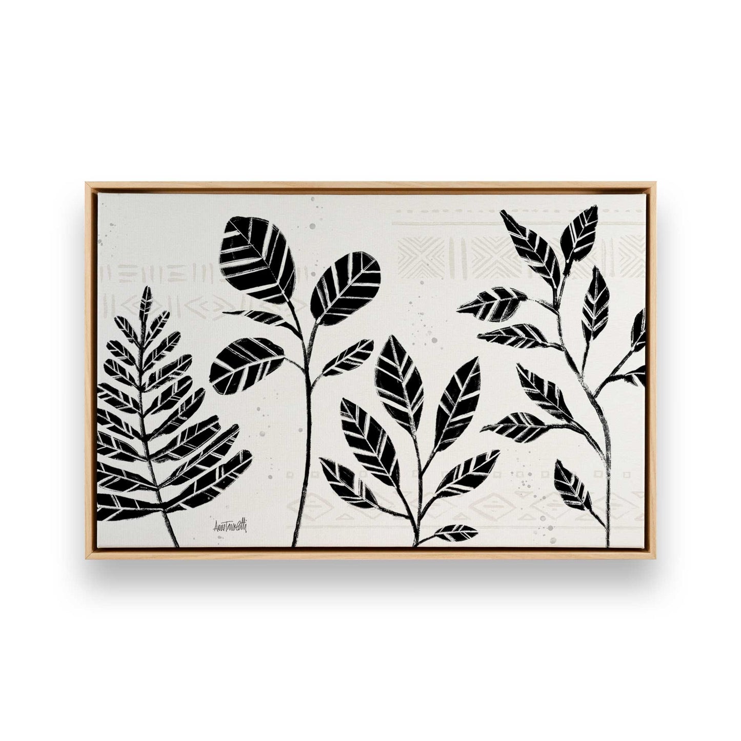 [Color:American Maple], Picture of art in a American Maple frame