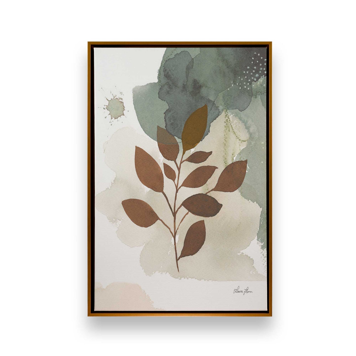 [Color:Polished Gold], Picture of art in a Polished Gold frame