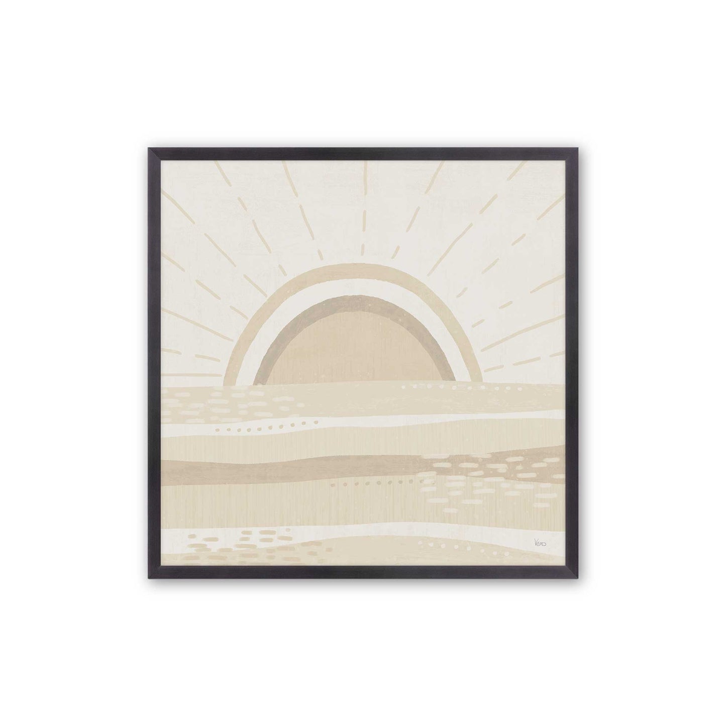 [Color:Weathered Zinc], Picture of art in a Weathered Zinc frame