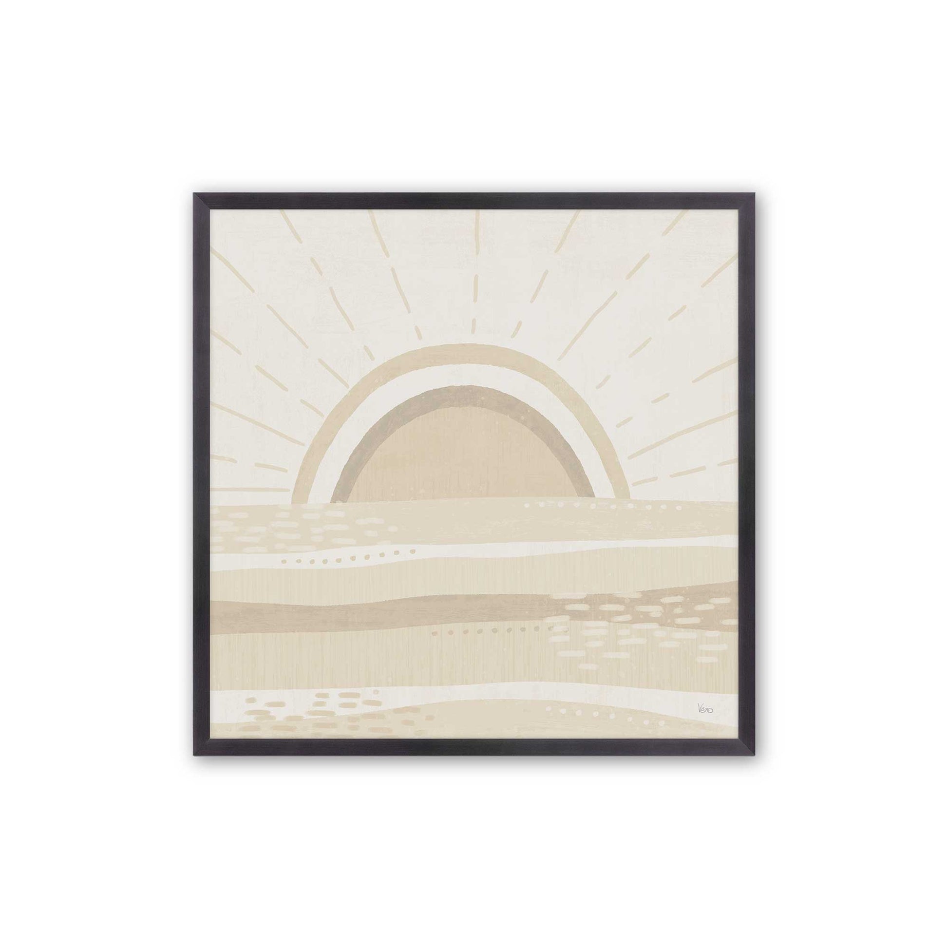 [Color:Weathered Zinc], Picture of art in a Weathered Zinc frame