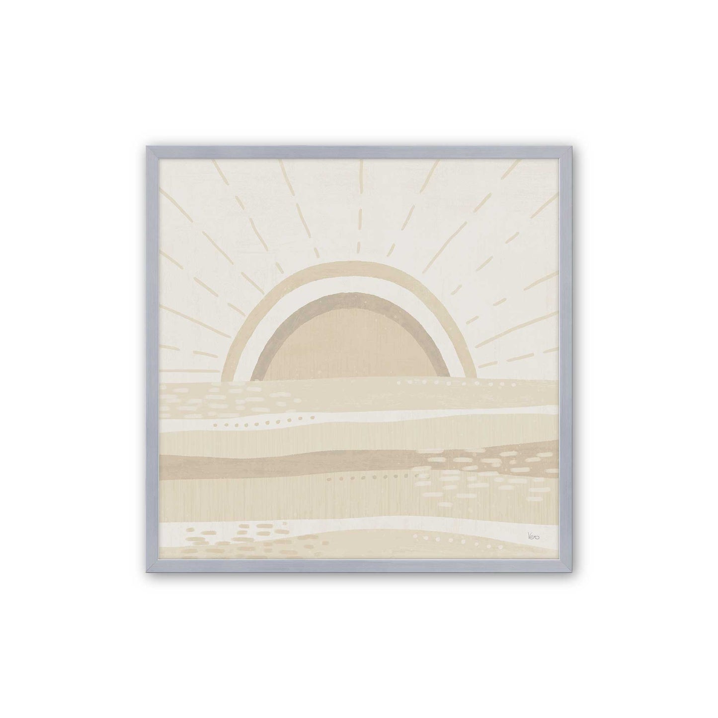 [Color:Polished Chrome], Picture of art in a Polished Chrome frame