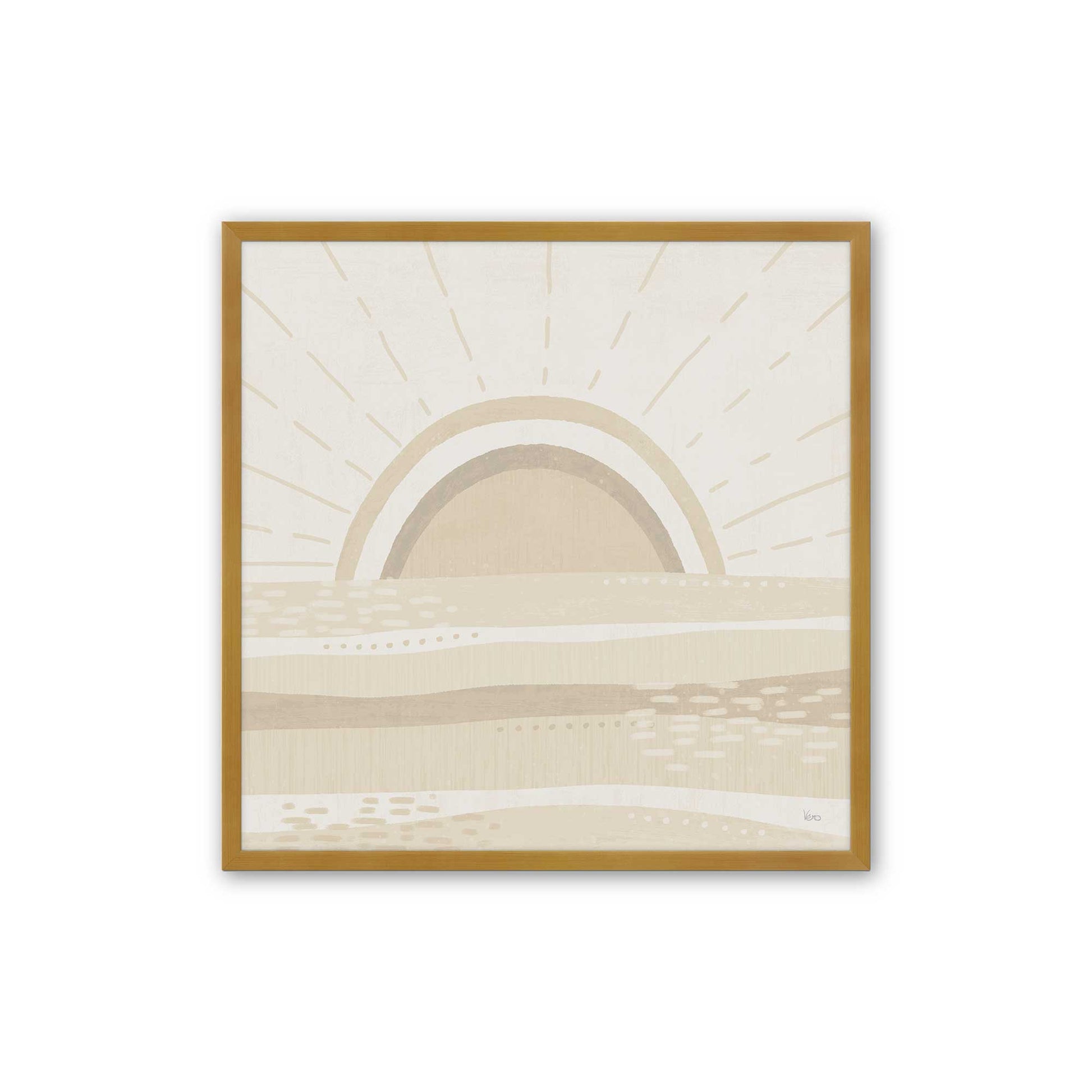 [Color:Polished Gold], Picture of art in a Polished Gold frame