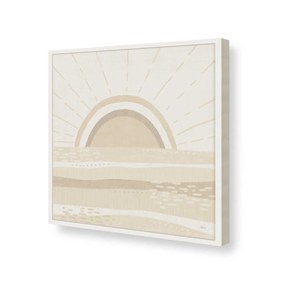 [Color:Opaque White], Picture of art in a Opaque White frame at an angle