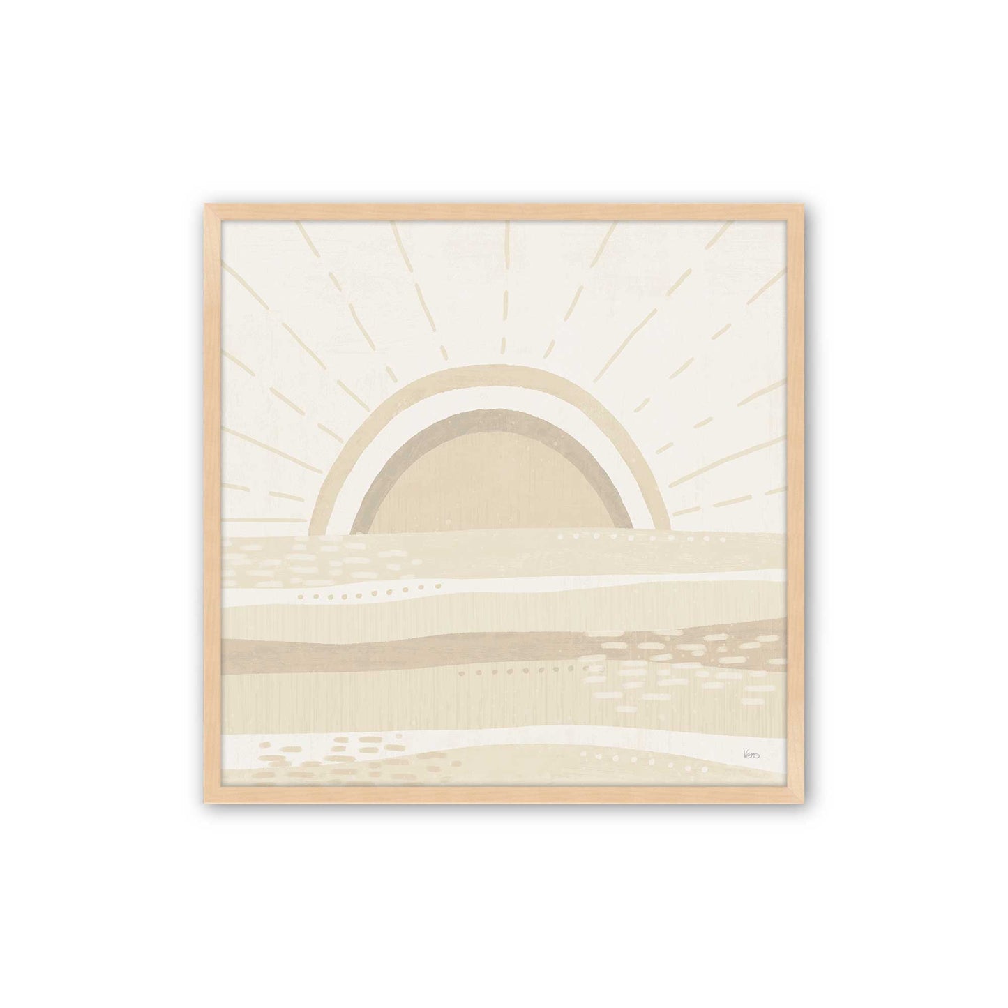 [Color:Raw Maple], Picture of art in a Raw Maple frame