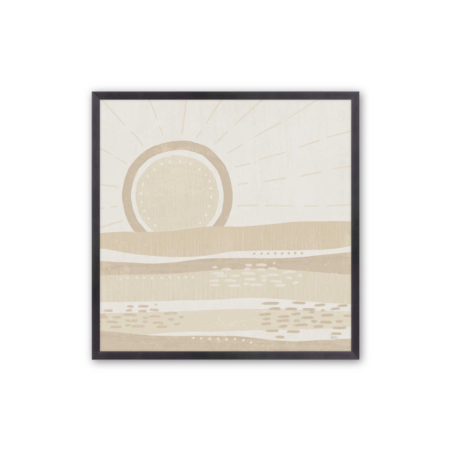 [Color:Weathered Zinc], Picture of art in a Weathered Zinc frame